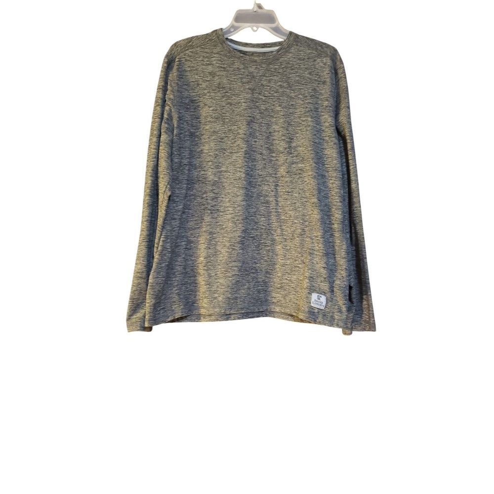 Rugged Elements‎ Shirt Mens L Durable Utility Pullover Soft Long Sleeve Gray